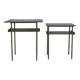 Dutch design set of two sidetables by Wim Rietveld for Auping Holland