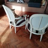 Set of convertibles and arm chairs
