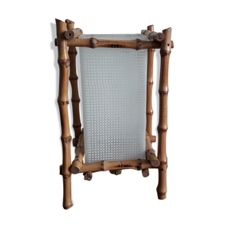 bamboo table lamp 60s