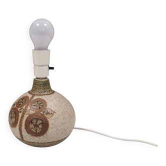 Stoneware table lamp base, from the Erika Decor series, designed in 1971.