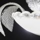 Lustre Art Déco élégant Barovier e Toso, Murano
