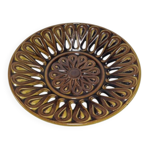 coupe à fruits en barbotine