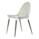 Caprice chair in white leather by Philippe Starck for Cassina