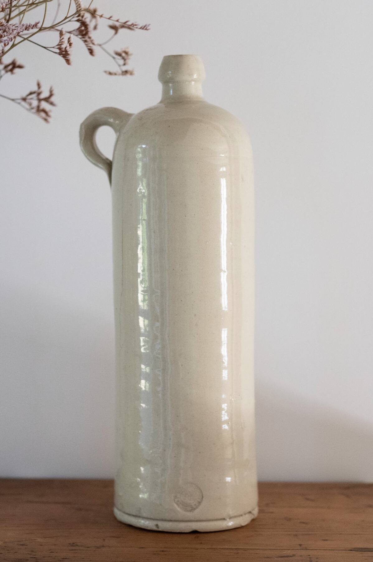 Vintage stoneware bottle Pont des Vernes