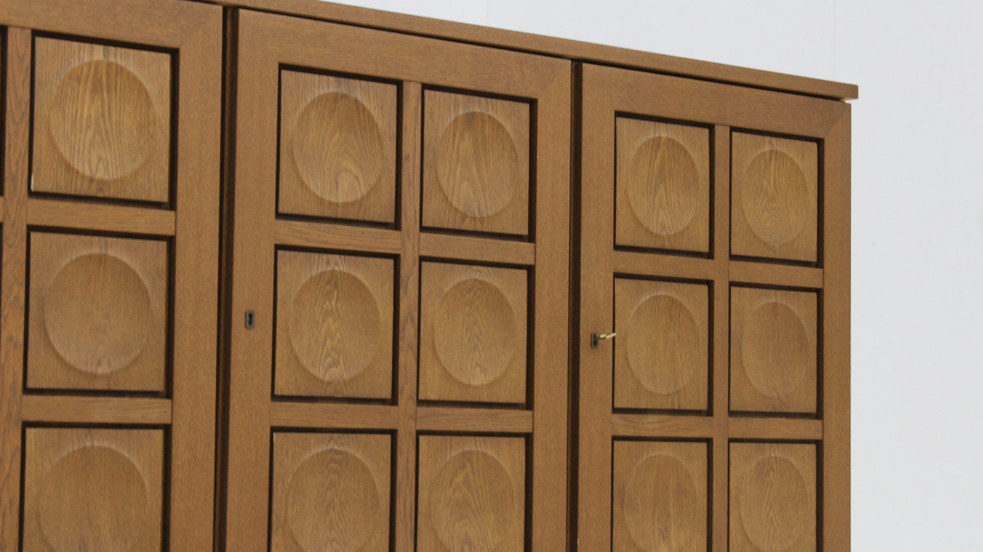 Vintage brutalist sideboard 1970s Gerhard Bartels