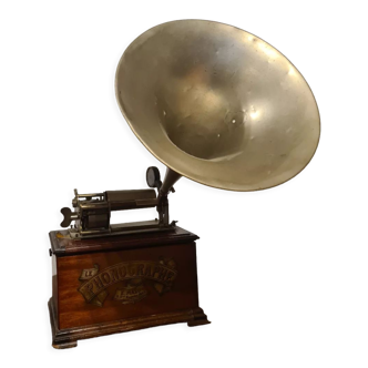 Cylinder phonograph brand E.mazo 19th