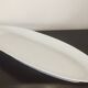 fish serving dish - white porcelain - length 69.50cm - vintage