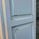 Large taupe gray chicken coop buffet