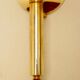 Vintage Swedish Brass Sconce by Gusum
