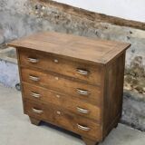 Commode 4 tiroirs en chêne