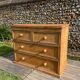 Commode ancienne en bois clair