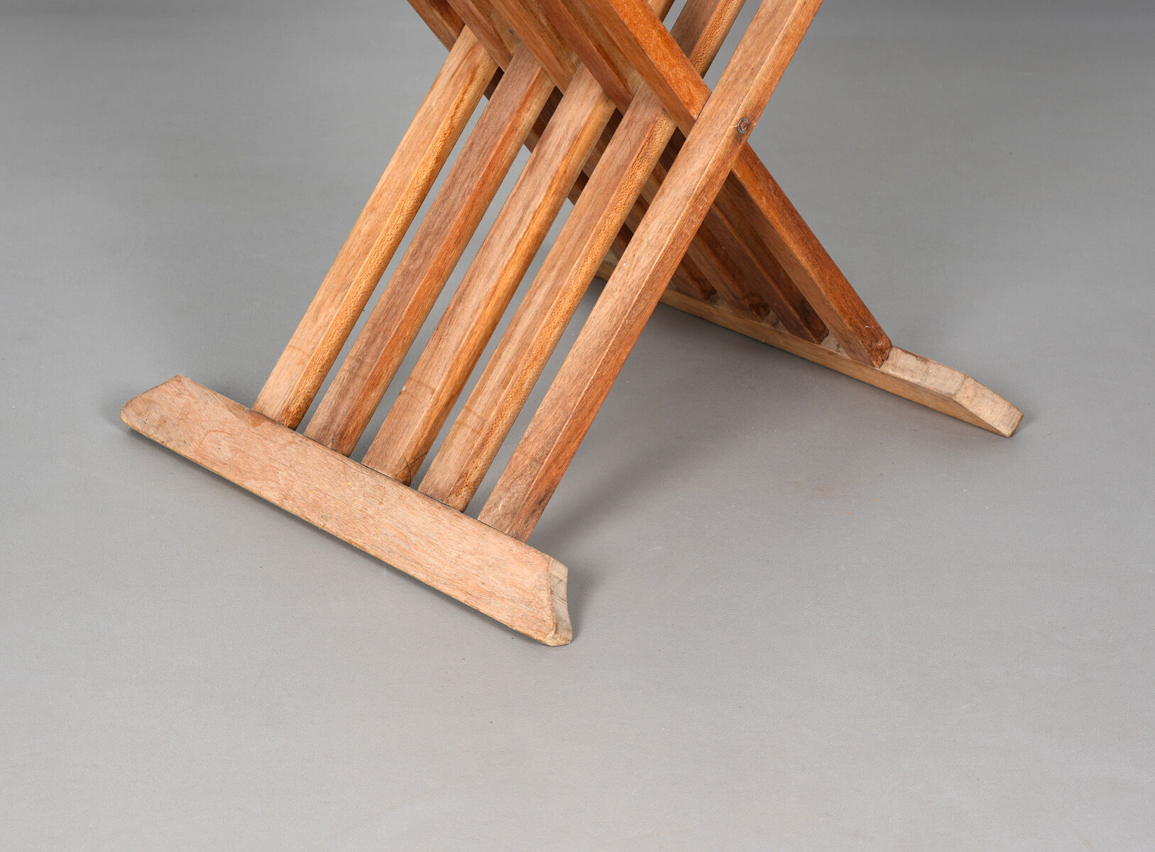 Folding curule seat circa 1990