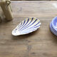 "Seashell" ceramic ravier
