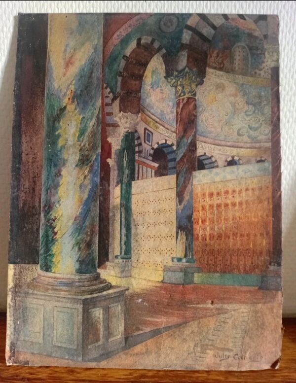 Peinture Orientaliste Jules Cocheris avant 1950