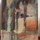 Orientalist painting by Jules Cocheris before 1950.