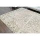 1970s Vintage Persian Handmade Wool Cotton Beige Area Rug 287x367