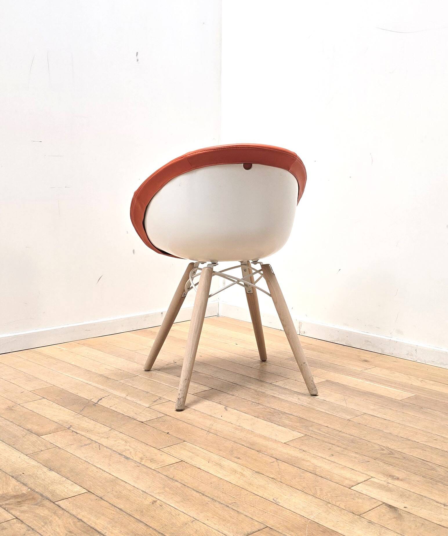 Pair of Gliss Wood 904 armchairs, Pedrali