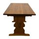Vintage Pinewood Dining Table Desk with Drawer 60s Design