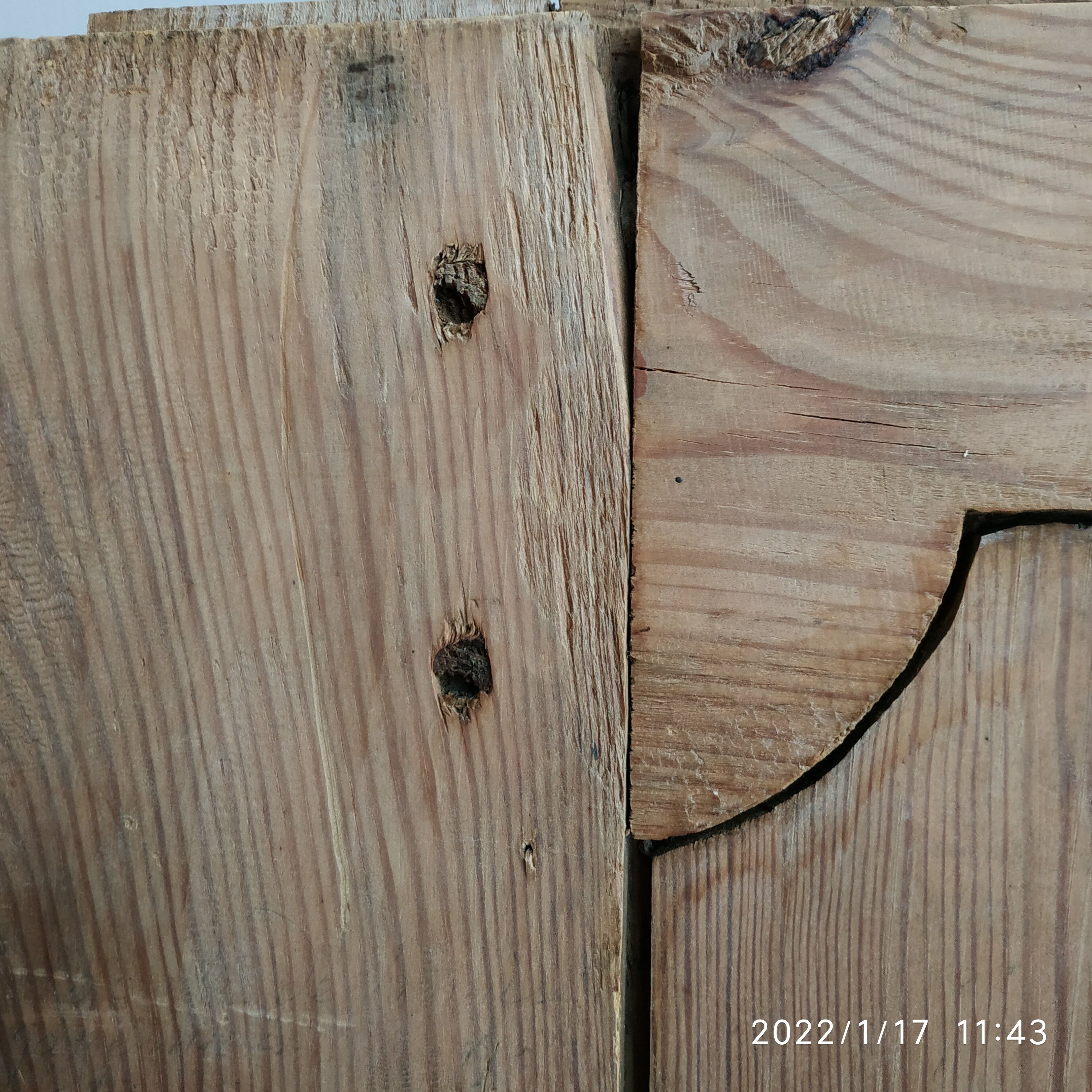 Pair of cabinet doors