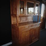 Two-body elm sideboard