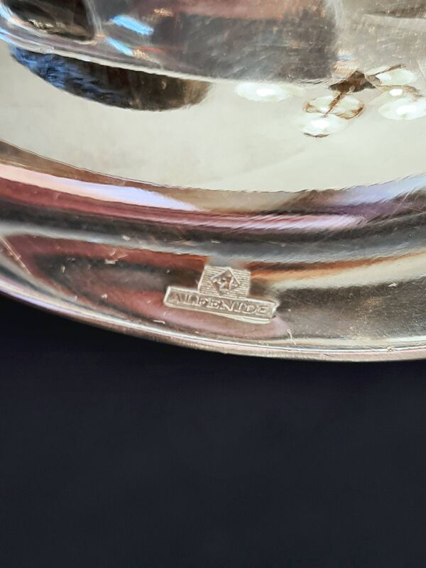 Louche Christofle modèle ''Tosca'' en métal argenté – Art Déco –