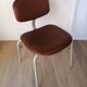 Lot de 4 chaises 420-44 Strafor-Steelcase Vintage