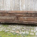 Wooden chest bench, 18th century