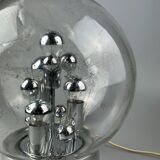 60s 70s table lamp ball lamp Doria "Big Ball" glass space age design