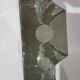Vase solitaire, en verre transparent, conçu par H. Düsterhaus, Walther Glas,