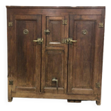 Wooden fridge cabinet