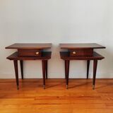 Pair of vintage bedside tables