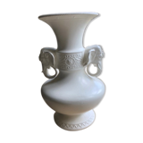 Elephant stucco vase
