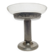 Art Nouveau bowl on stand, former Czechoslovakia, 1900s