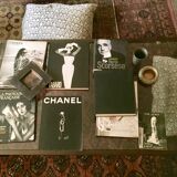 Metal and glass coffee table