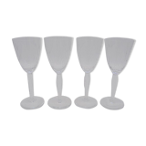 Crystal glasses daum