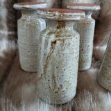 4 old stoneware mugs/mazagrans