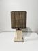 Desk Lamp, Travertine, 1970s