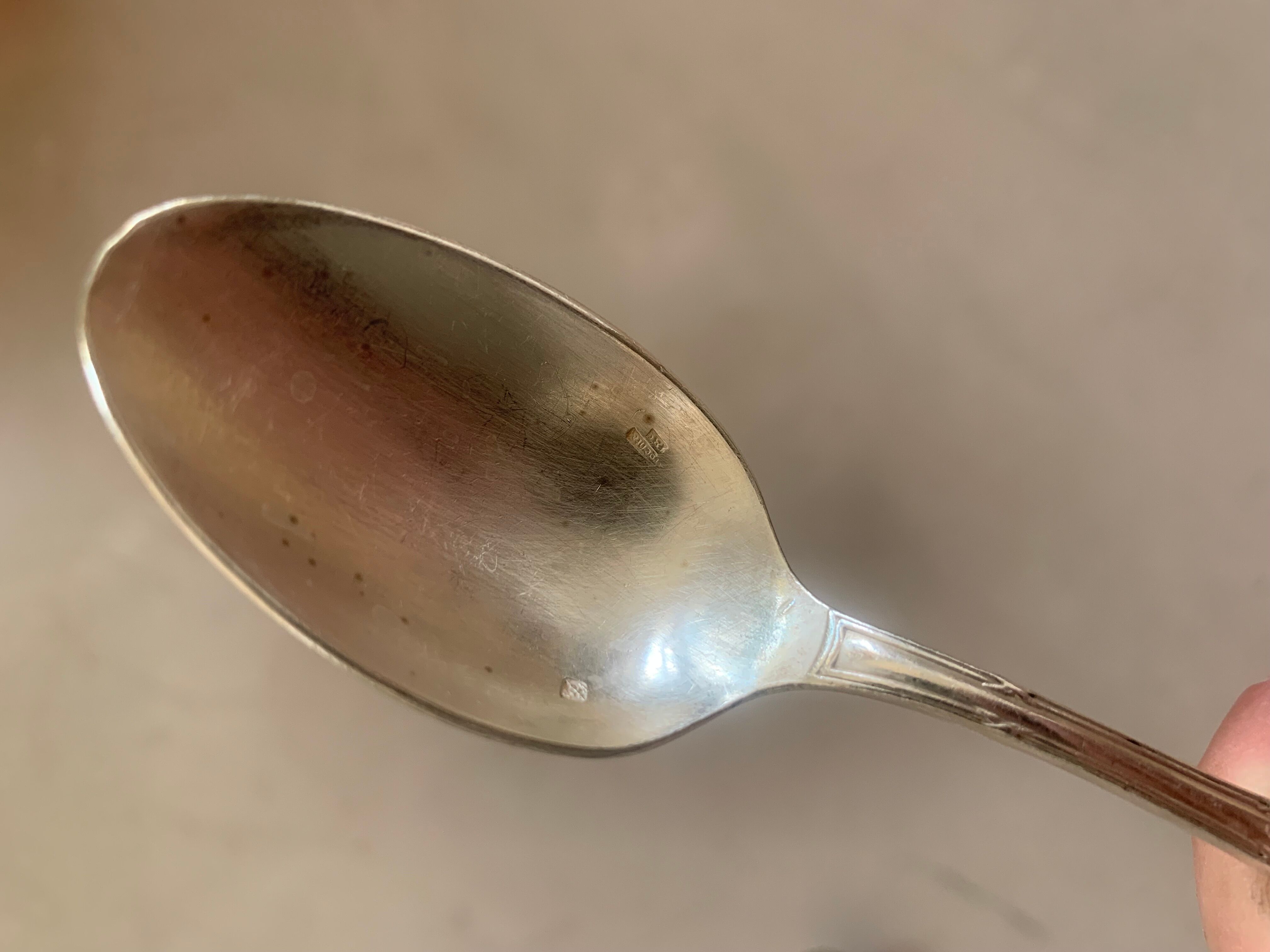 Set of 6 small spoons