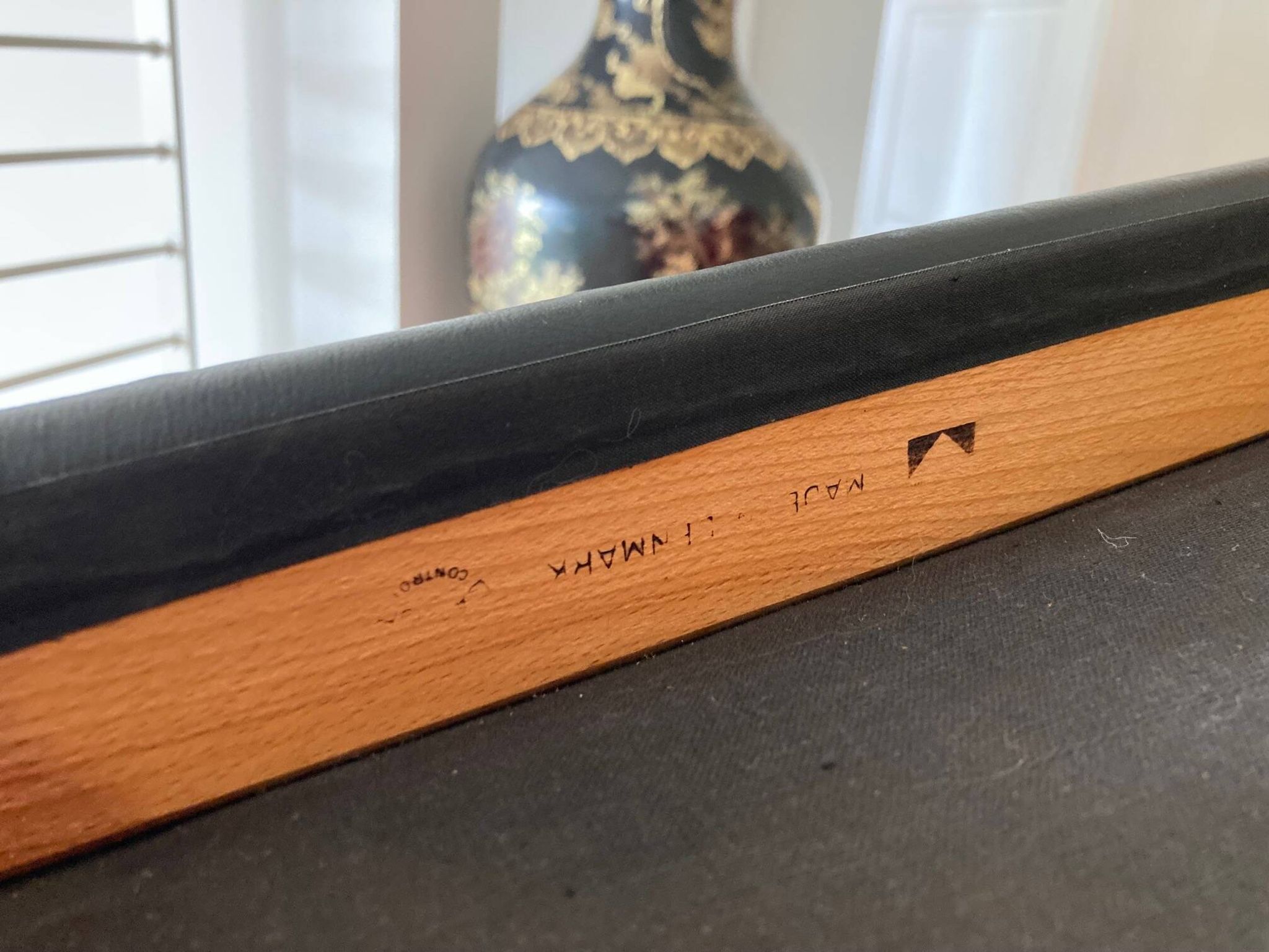Vintage chair, Danish rosewood 1974, Model 83, by Niels Moller