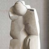 Sculpture 'Then and now' by Pol Spilliaert, Belgium, 2001-2003