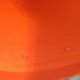 TamTam orange stool by Stamp model registered Made in France