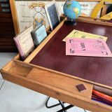 Vintage children's desk and chair set