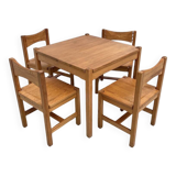 Pine table and “hongisto” chairs Ilmari Tapiovaara