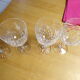 Verres à vins en cristal de Saint Louis