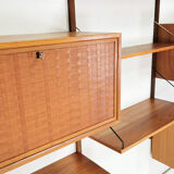 Poul Cadovius teak bookcase Danish 1960