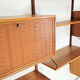 Poul Cadovius teak bookcase Danish 1960