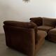 Old modular velvet sofa design from the 70s vintage 6 elements