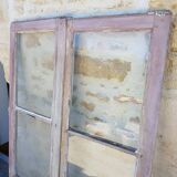Old window two windows with cremona