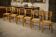 Set of 6 Pierre Cruège chairs from the 1950s.