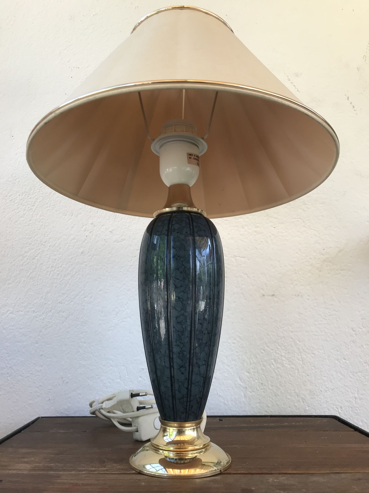 Ceramic lamp Robert of Schuytener model Auteuil